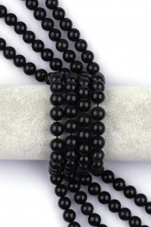Shungite Doğal Taş Dizi 10 mm Küre Kesim - 1