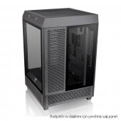 THERMALTAKE TOWER 500 CA-1X1-00M1WN-00 Gaming E-ATX PC Kasası Siyah - 2