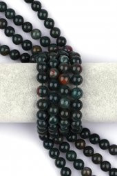 Kan Taşı Doğal Taş Dizi 10 mm Küre Kesim thumbnail 1