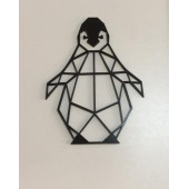 Penguen Duvar Süsü - 1