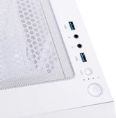 BITFENIX NSE-300-WWGKW-RP4A Nova Mesh SE Beyaz Tempered Glass ARGB ATX Kasa - 5