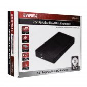 EVEREST HDC-270 HARİCİ 2.5 USB 2.0 SATA HARDDİSK KUTUSU - 8