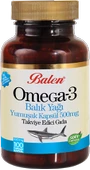Balen Omega 3 Balık Yağı Yumuşak Kapsül 650 Mg* 100 - 1