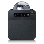 LENCO BTC-055 BK - IŞIKLI BLUETOOTH HOPARLÖR, USB, SD, RC, MIC, AC - 5