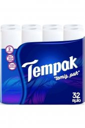 Tempak 2 Katlı 32 Rulo Tuvalet Kağıdı - 1