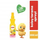 Dalin Kolay Tarama Saç Spreyi 200 ml 3 Adet - 1