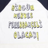 Fenerbahçe Orjinal Lisanslı Uzun Kol Bebek Sweatshirt - 3