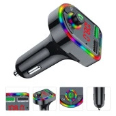 Concord C613 Rgb Işıklı Bluetoothlu Usb Bellek, Hafıza Kartı ve 3.1A+1A Şarj Girişli Fm Transmitter - 6