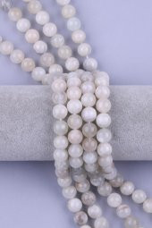 Ay Taşı ( AB Kalite ) Doğal Taş Dizi 10 mm Küre Kesim thumbnail 1