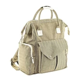 Babyjem Çok Fonksiyonlu Krem Çanta - 1