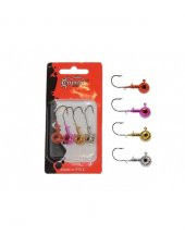 Captain 6415 Jig Head Angel Kiss 4'lü Set 3D Melek Gözlü Jig Head - 1