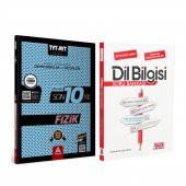 A Yayınları TYT Fizik Çıkmış Sorular ve AKM Dil Bilgisi Soru Bankası Seti 2 Kitap - 1