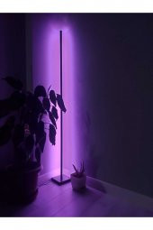 Dekoratif Led Lambader 150x15 Kumandalı Renkli Köşe Lambası - 1