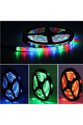 Cristafobe 5 Mt. Rgb Şerit Led Seti Kumandalı  Tak Çalıştır Renkli - 1