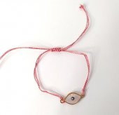 Bileklik Göz Nazarlı Kötü Göz Kovucu Ayarlanabilir İp Şans Bileklik Bijuteri Takı Halhal - 2