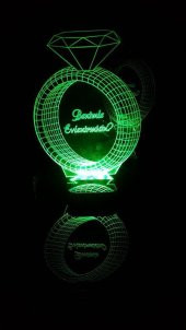 3D GECE LAMBASI BENİMLE EVLENİR MİSİN - 3