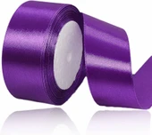 Benim Marifetlerim Mor Saten Kurdele 2 cm 10 metre - 1