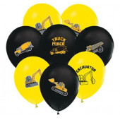 Benim Marifetlerim inşaat Temalı Balon 12 inch 5 Adet - 1