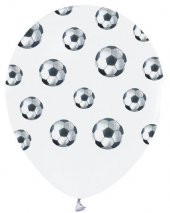 Benim Marifetlerim Futbol Topu Baskılı Balon 12 inch 30 Adet - 1