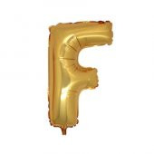 Benim Marifetlerim F Harfi Altın Folyo Balon 40 İnch 90 cm - 1
