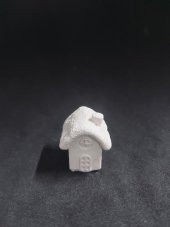 Dekoratif Kış Evi No:3 - 3,5x3cm - 1