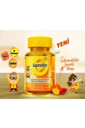 Supradyn Kids Multivitamin Ve Mineral Içeren Çiğnenebilir 60 Tablet 2 Adet - 3