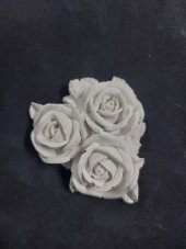 Üçlü Büyük Güller 10x7cm - 1