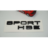DK Land Rover Range Rover Sport HSE Parlak Siyah Bagaj Yazı Logo thumbnail 2