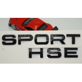 DK Land Rover Range Rover Sport HSE Parlak Siyah Bagaj Yazı Logo thumbnail 3