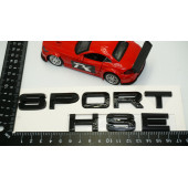 DK Land Rover Range Rover Sport HSE Parlak Siyah Bagaj Yazı Logo thumbnail 4