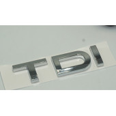 DK Audi TDi Yeni Nesil Bagaj Krom ABS 3M 3D Yazı Logo Amblem - 3