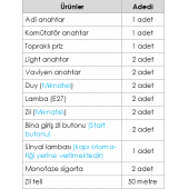 DUVAR TİPİ ELEKTRİK TESİSAT EĞİTİM SETİ - 6