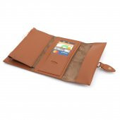 PRS Kadın Cüzdan Soft Dokulu Yumuşak Deri Cep Telefon Ve Para Bölmeli Kartlık Yağmur Model - 5