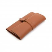 PRS Kadın Cüzdan Soft Dokulu Yumuşak Deri Cep Telefon Ve Para Bölmeli Kartlık Yağmur Model - 2