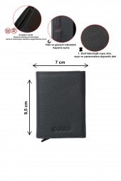 Guard 5238 Cardholder Kızak Mekanizmalı Kartlık Erkek Cüzan RFID&NFC KİLİDİ - 1