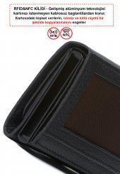 Guard 5238 Cardholder Kızak Mekanizmalı Kartlık Erkek Cüzan RFID&NFC KİLİDİ - 4