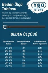PRS Hakiki Deri Kemer 3,80 Cm Unisex Kemer Gold Toka  Klasik ve Spor Keten Kanvas Kot Pantolon - 3