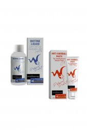 WhiteVeterinay Malt Paste 100 Gr + Biotine 100 ML ( Kediler için Malt Paste + Tüy Sağlığı Damlası ) - 1