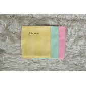 Akalın Orijinal 3'lü Profesyonel Mikrofiber Temizlik Bezi - Ithal Ürün - Tek Dokunuş (Pembe-Sarı-Yeşil) - 1