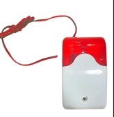 Electrosec IS-02 Dahili Flaşörlü Siren 12v Dc Işıklı 90dB Ses (İç Ortam) - 4