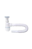 SFN04 Körüklü Tahliye Taslı Lavabo Sifonu (Ø32) - 1