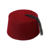Püsküllü Bordo Fes Osmanlı fesi - 1