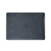 Apple Macbook Air 13.6inç 2022 M2 A2681 Kılıf Simli Ön Arka Kapak - 8