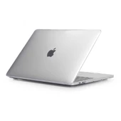 Apple Macbook Pro 13.3inç 2022 M2 A2338 Kılıf Kristal Ön Arka Şeffaf Kapak - 2