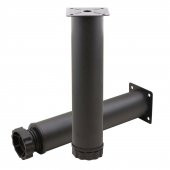 Mobilya Kanepe Baza Koltuk Metal Destek Ayağı Ayarlanabilir Siyah Ayak 25 cm - 1