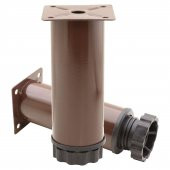 Mobilya Kanepe Baza Koltuk Metal Destek Ayağı Ayarlanabilir Kahverengi Ayak 10 cm thumbnail 1