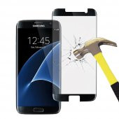 Samsung Galaxy S7 Edge Tam Kaplayan Kavisli Cam Ekran Koruyucu - 1