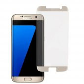 Samsung Galaxy S7 Edge Tam Kaplayan Kavisli Cam Ekran Koruyucu - 3
