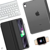 iPad 10.9 inç 10.Nesil Fuchsia Smart Cover  Akıllı Tablet Kılıfı thumbnail 6