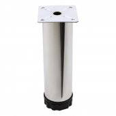 Mobilya Kanepe Baza Koltuk Metal Destek Ayağı Ayarlanabilir Krom Ayak 15 Cm - 2